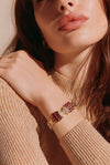 Red Gem Butterfly Chain Links