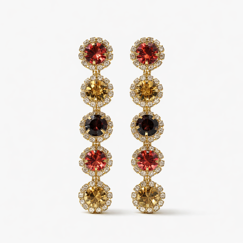 Multicolor Rhineston set