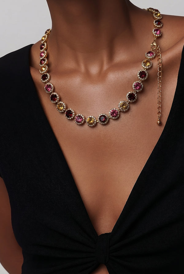 Multicolor Rhineston set